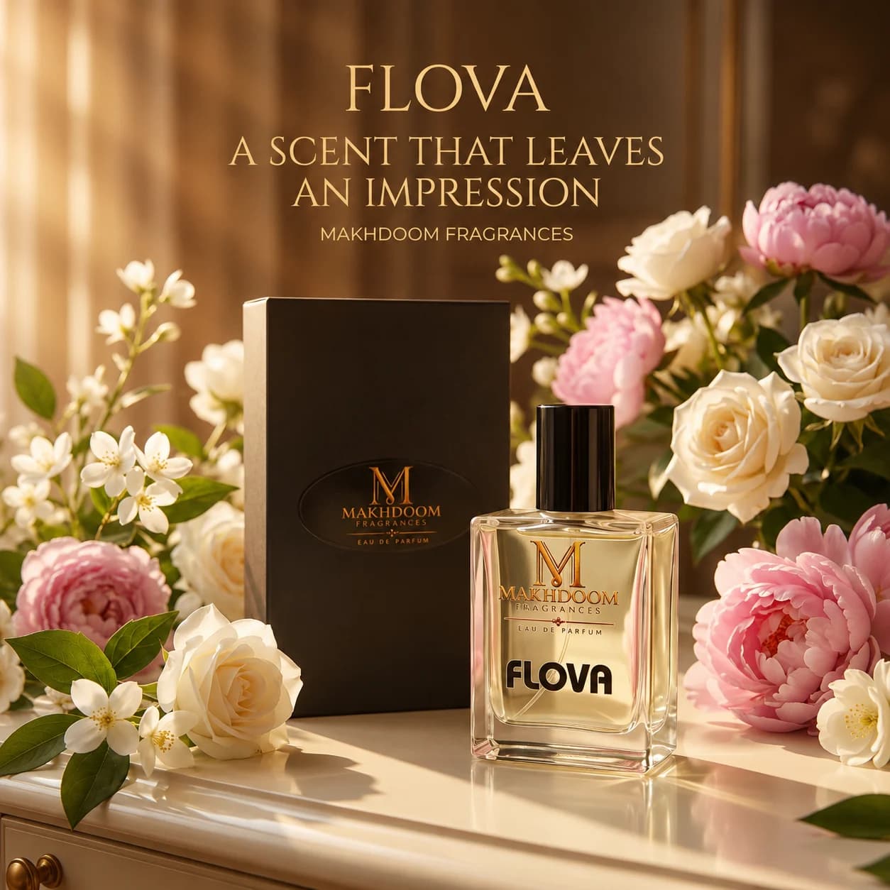 Flova Eau de Parfum bottle